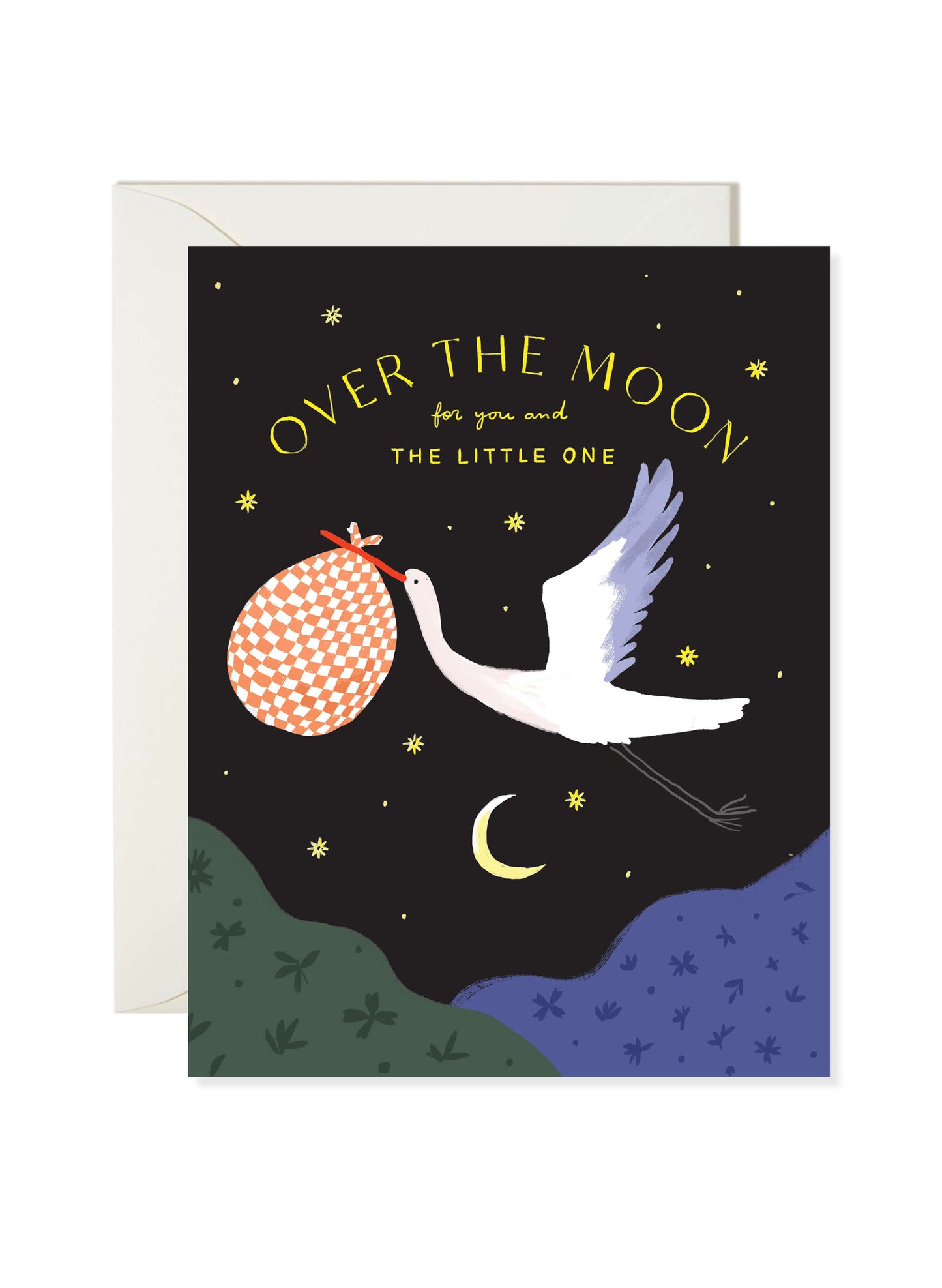 Stork Delivery Baby Card