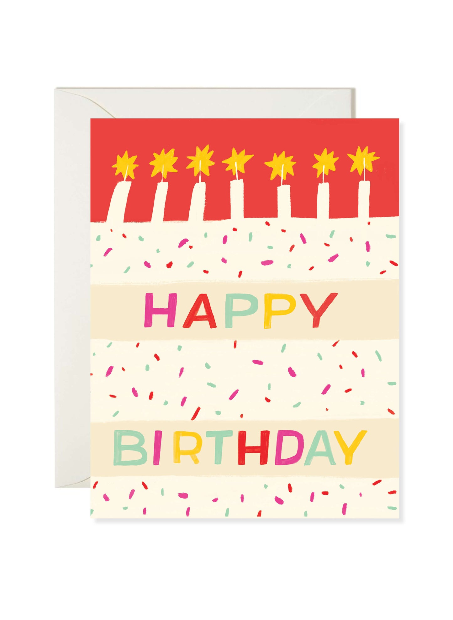 Funfetti Cake Birthday Card