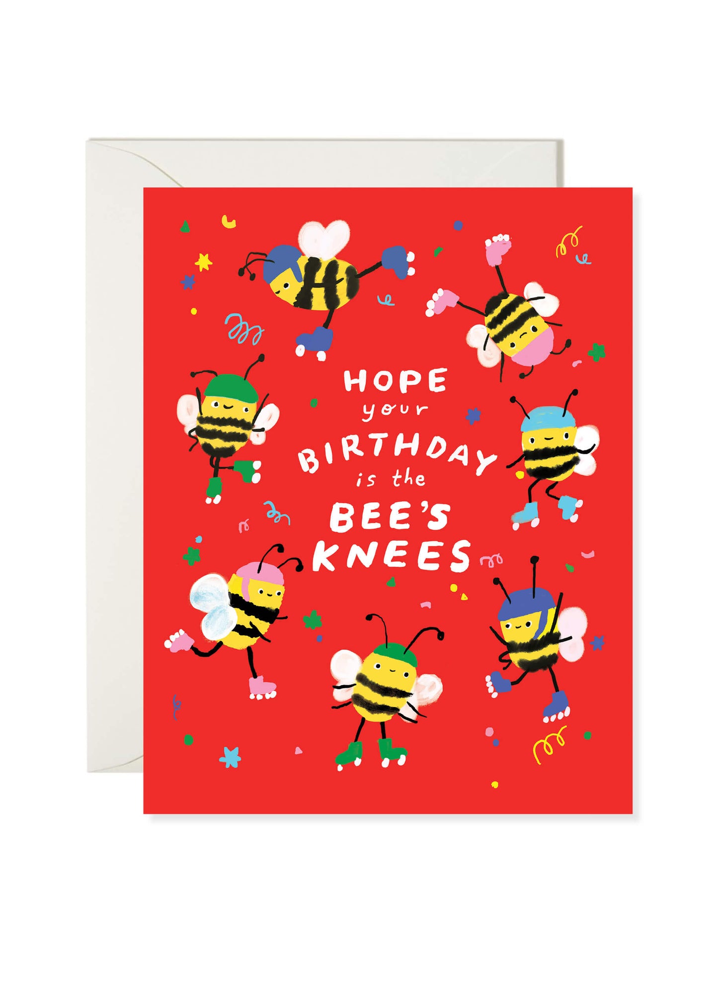Bee's Knees Birthday Card