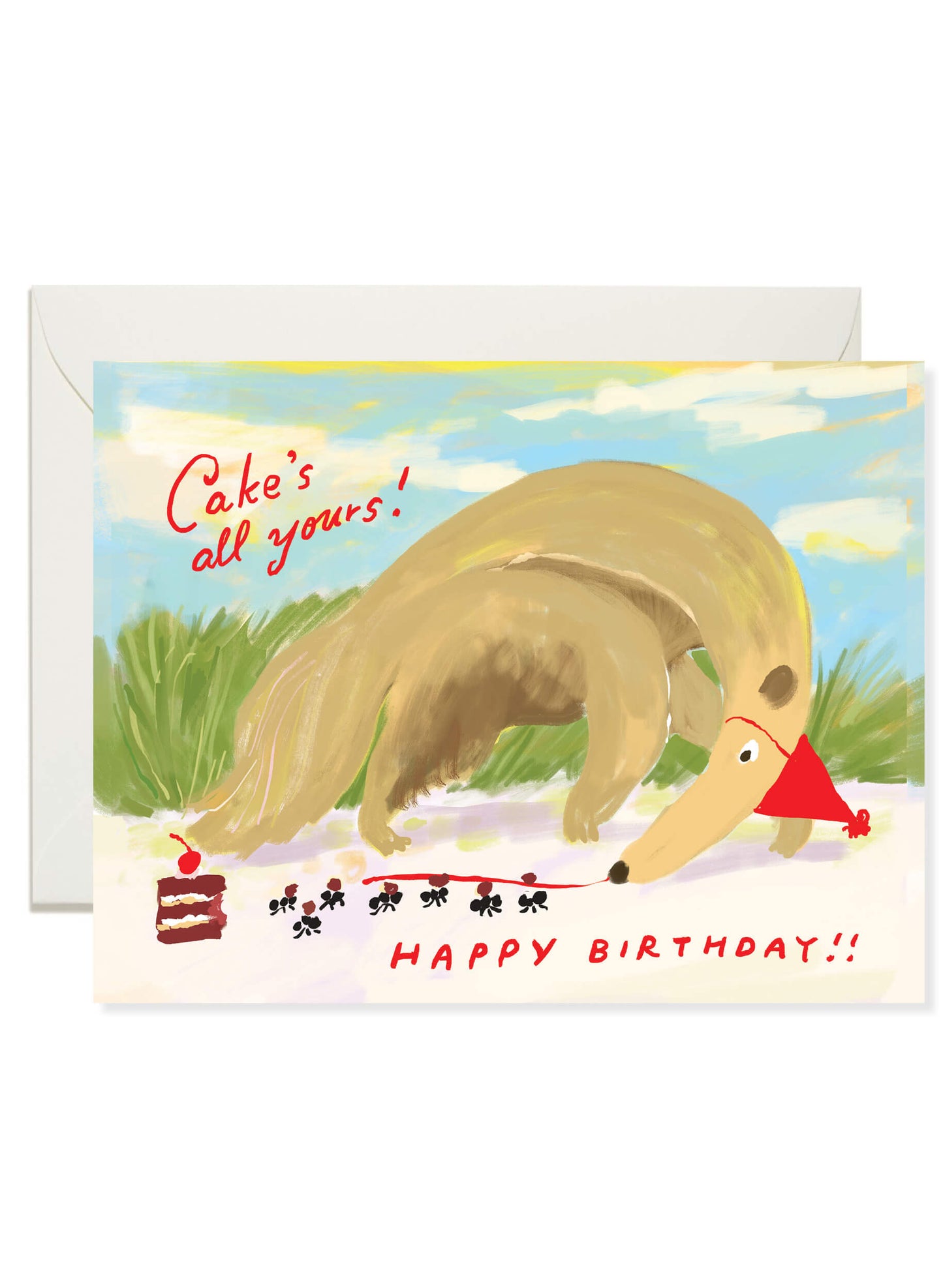Anteater Birthday Card