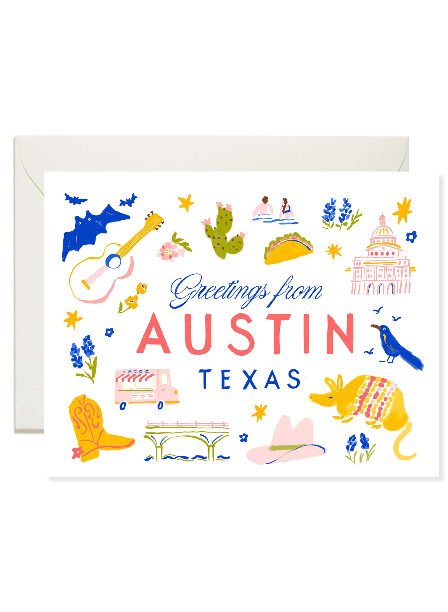 Greetings from Austin Card