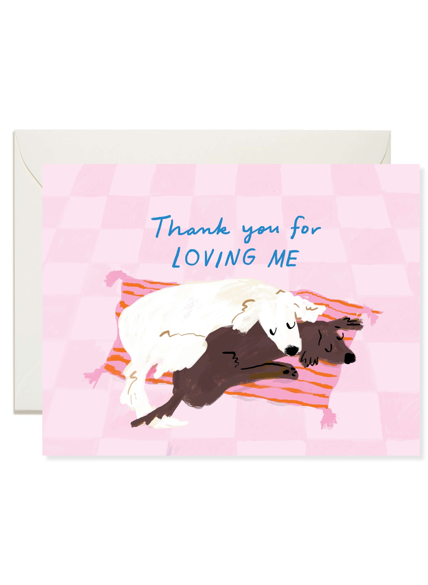 Snuggle Dogs Card