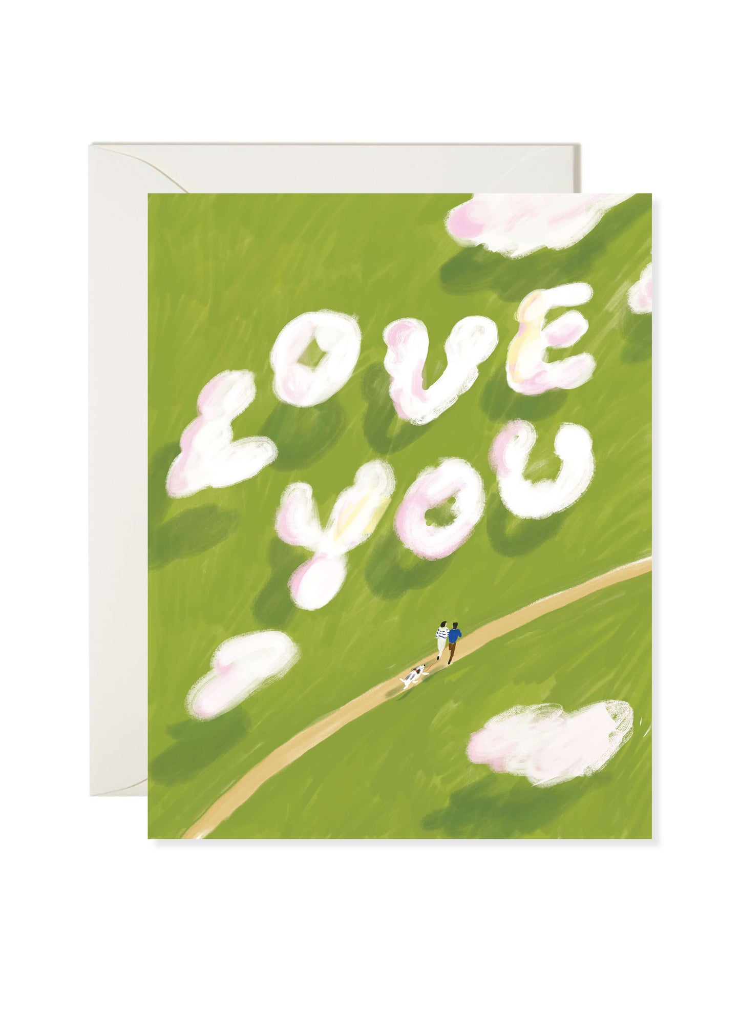 Love You Cloud Card