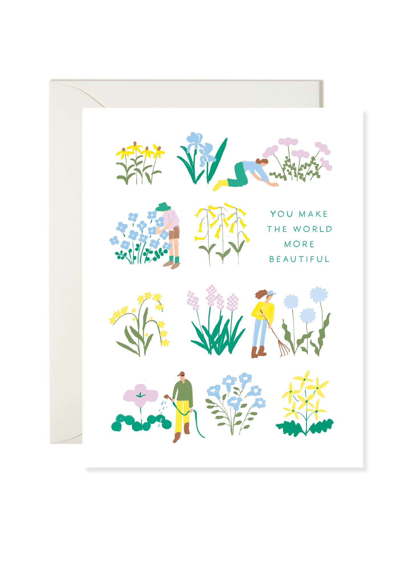 Gardening Beauty Card