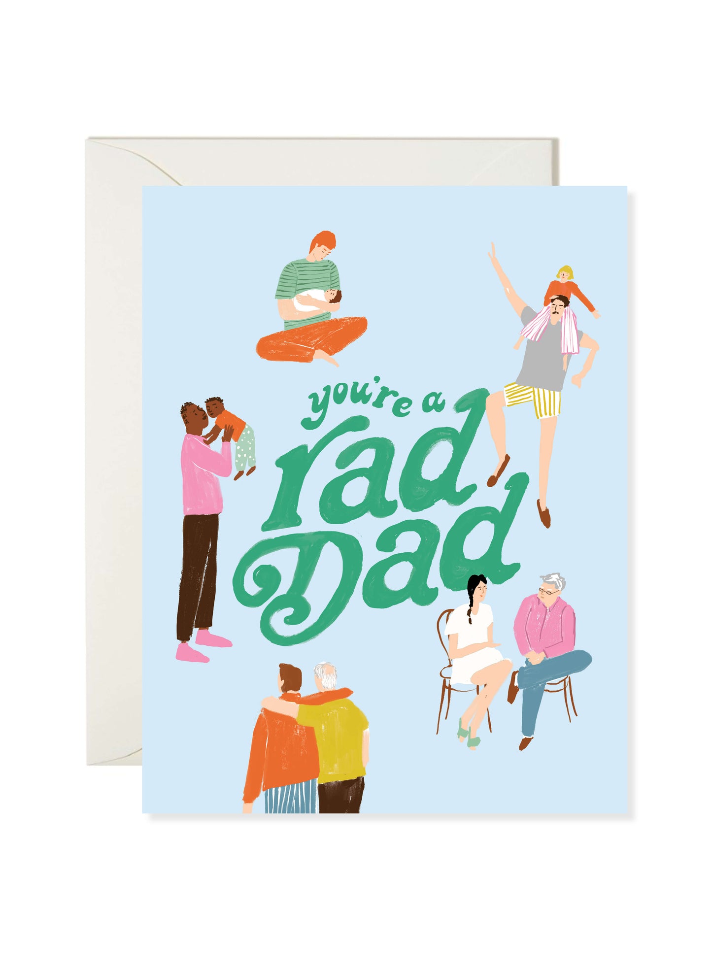 Rad Dad Father's Day Card