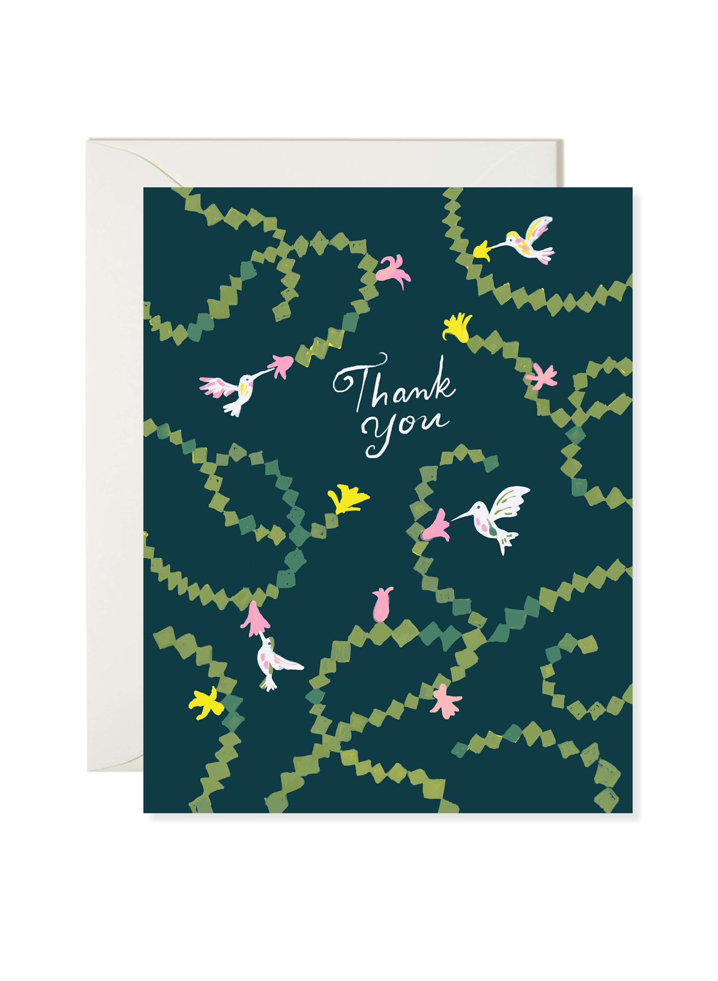 Hummingbird Thank You Card