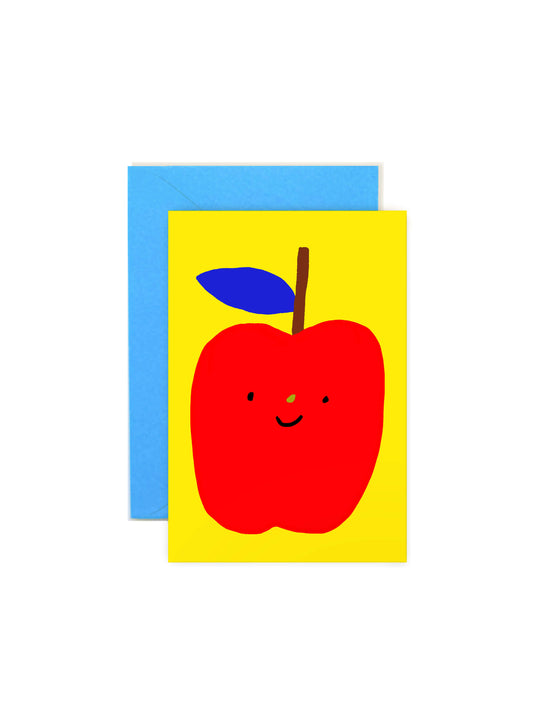Happy Apple | Mini Note Card