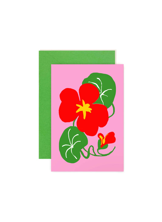 Nasturtium | Mini Note Card