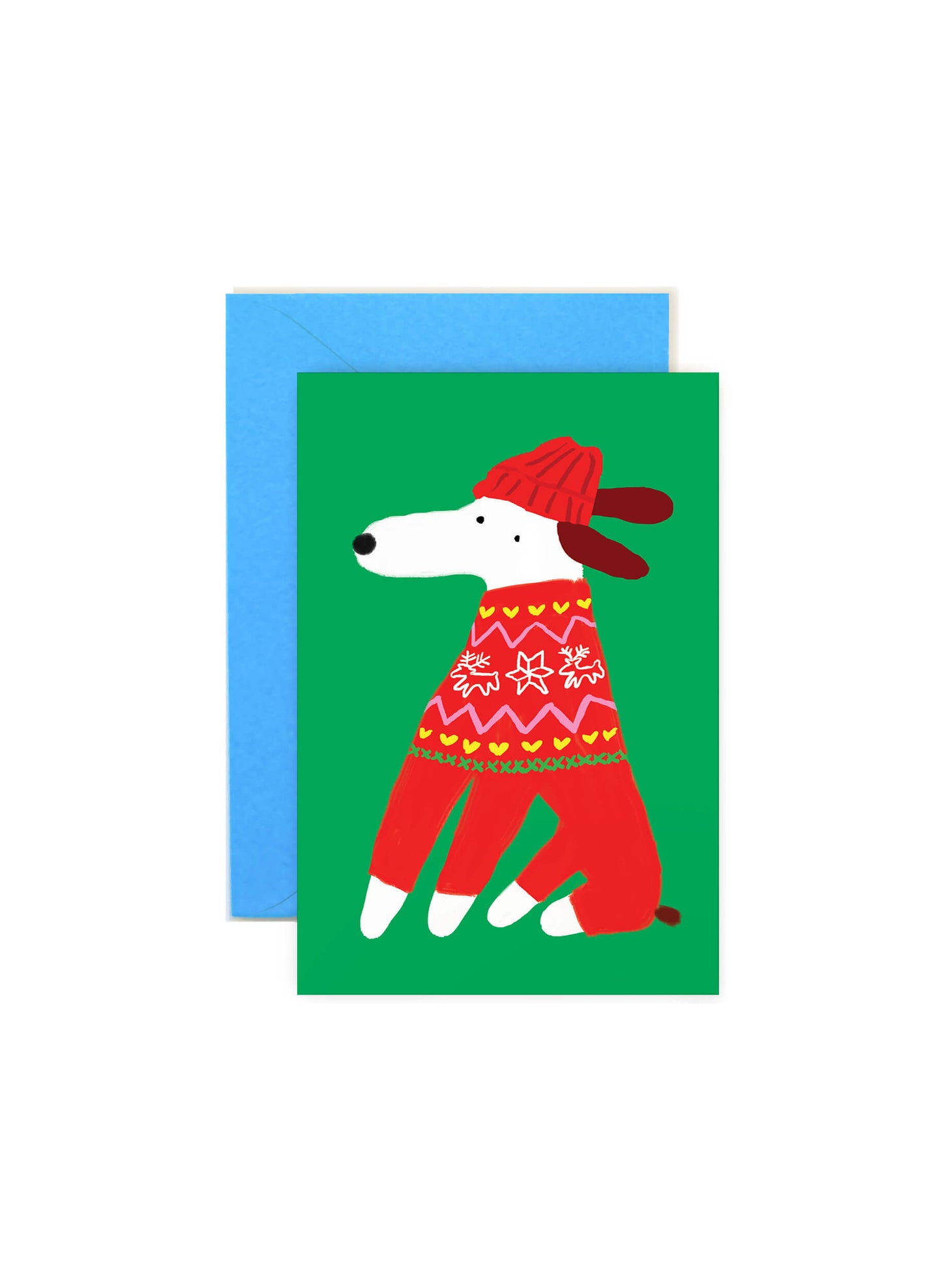 Holiday Sweater Dog Mini Note