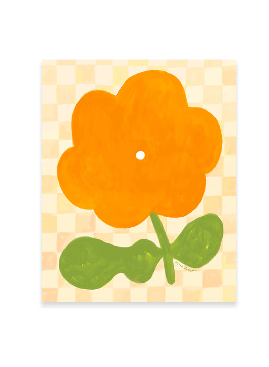 Pansy Bloom Art Print