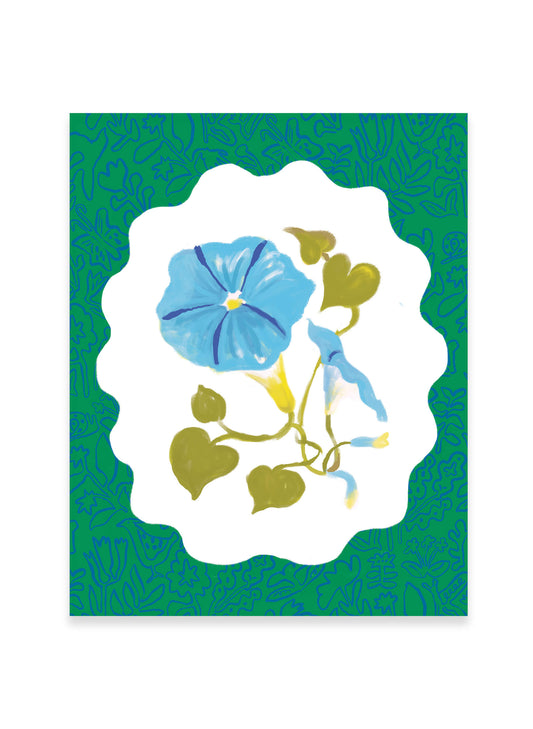 Morning Glory Art Print