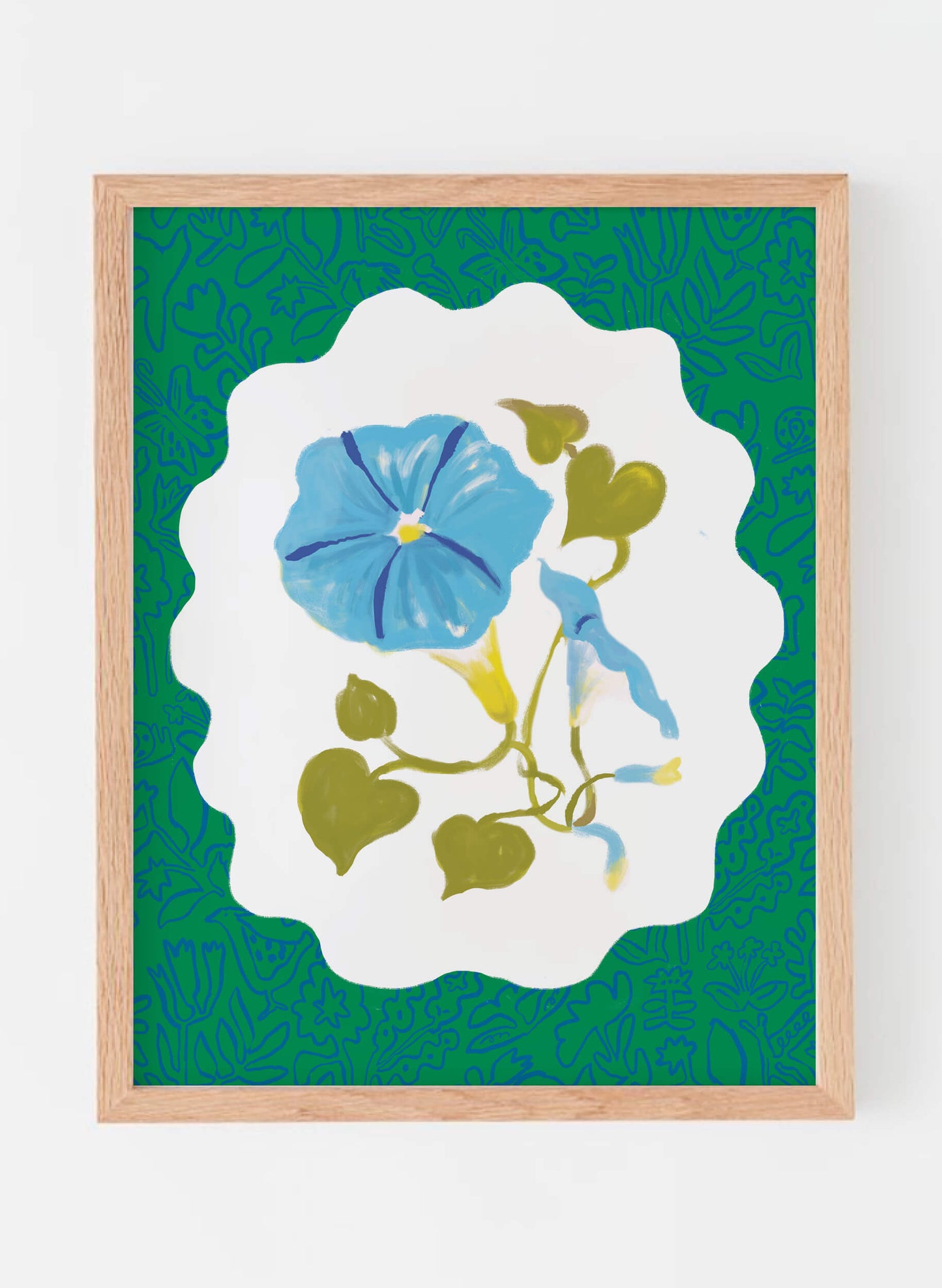 Morning Glory Art Print