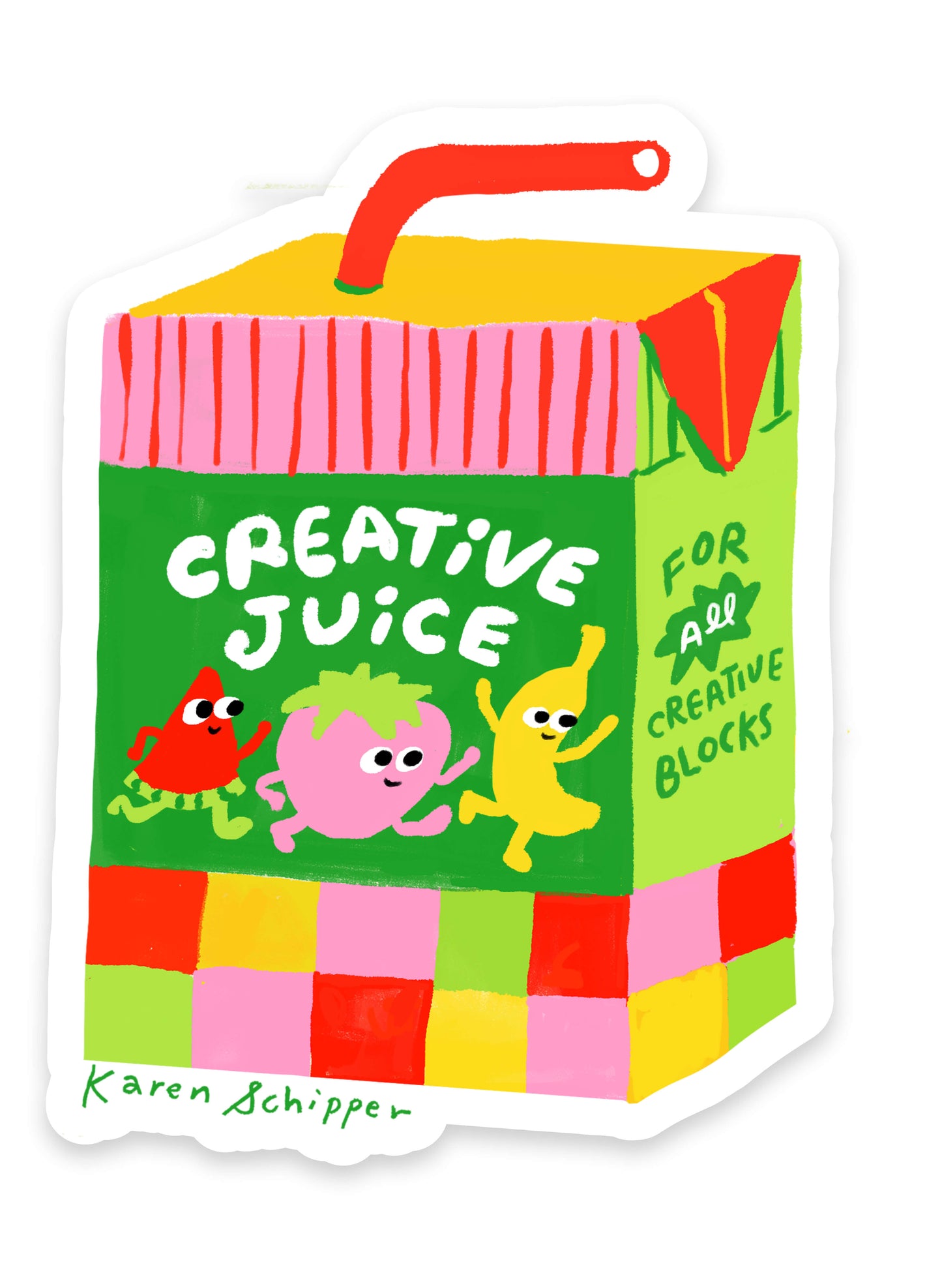 Creative Juice Sticker