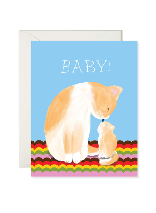 Cat Baby Card