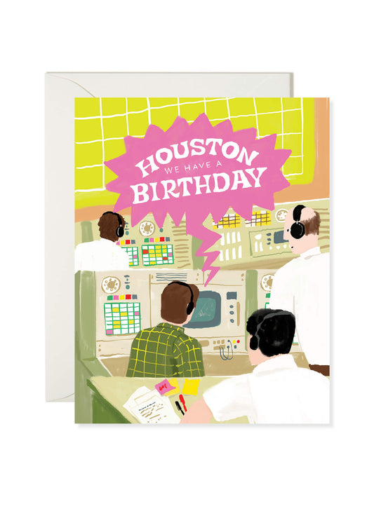 Houston, We Have a Birthday Card
