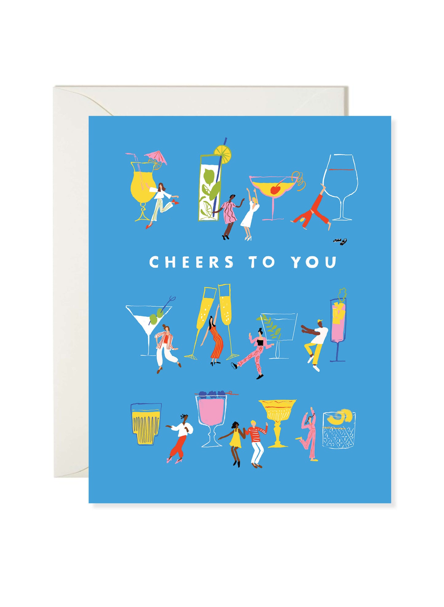 Cocktail Congrats Card