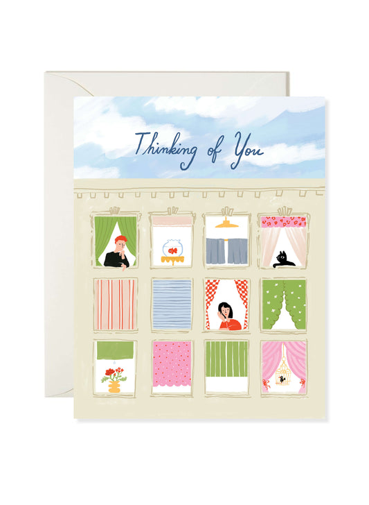 Window Thinking of You Card