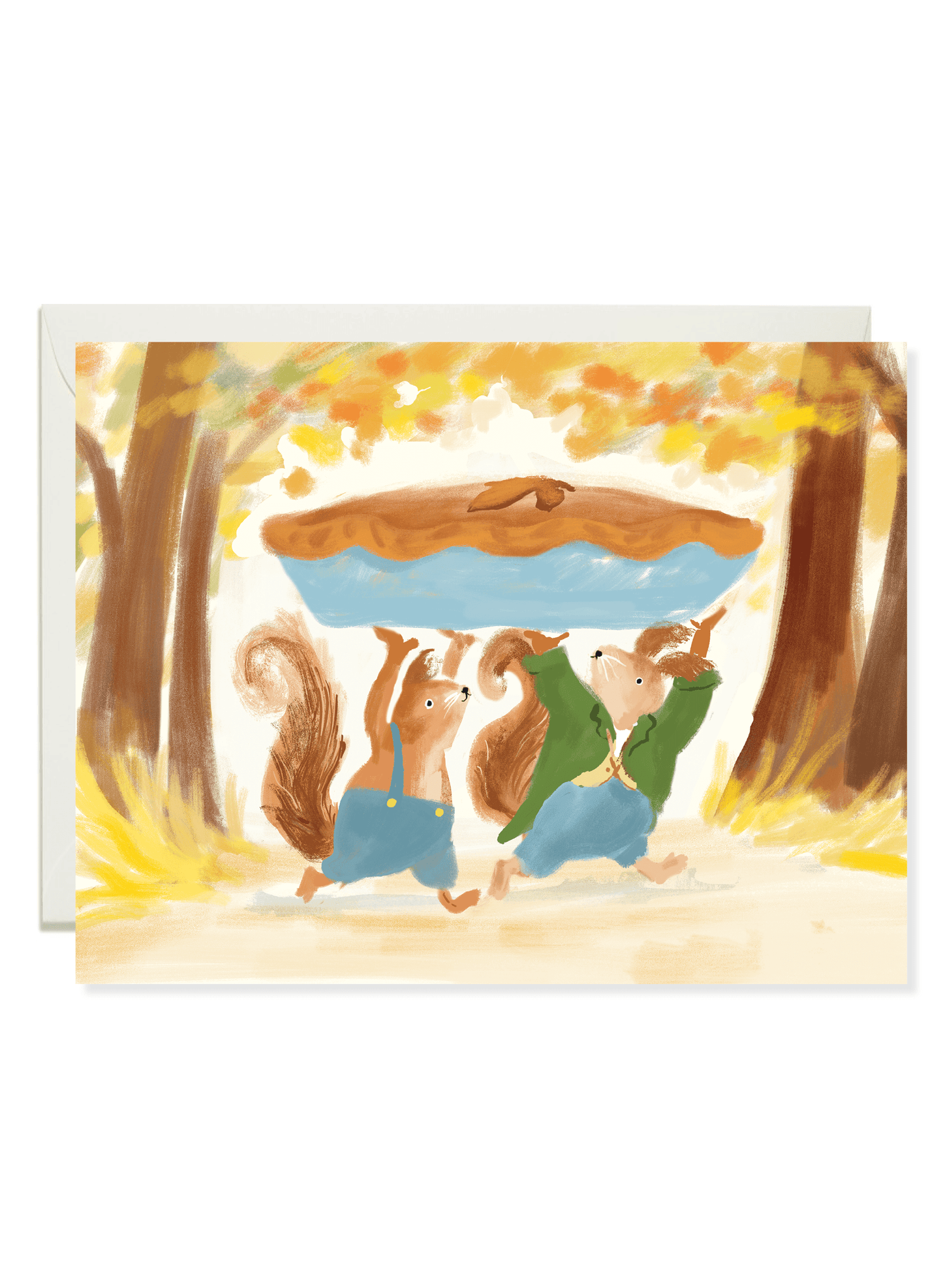 Thanksgiving Pie Greeting Card