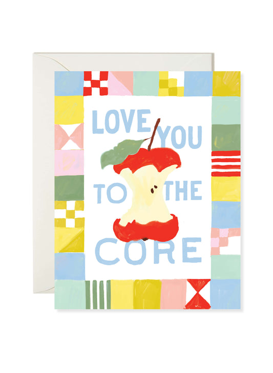 Apple Core Love Card