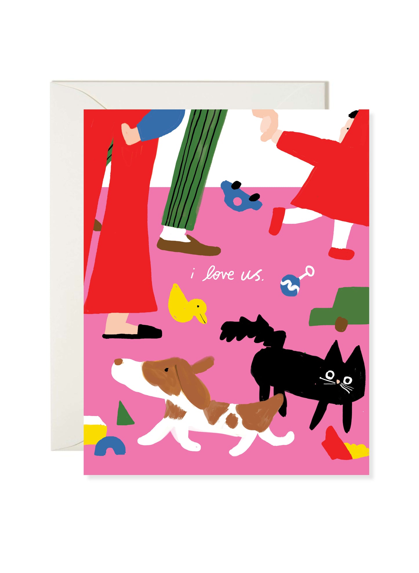 I Love Us Family Card