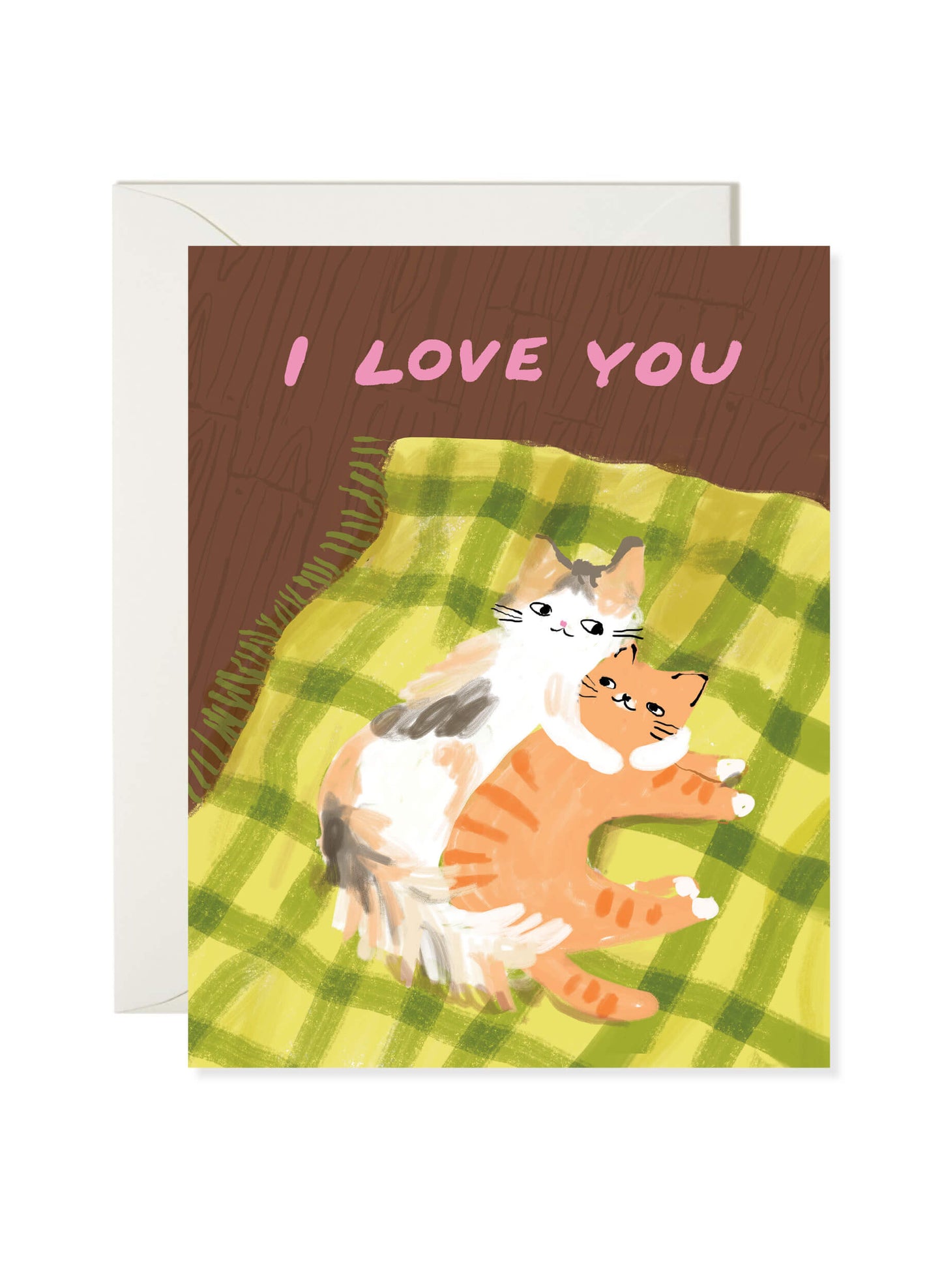 Cat Snuggle Card
