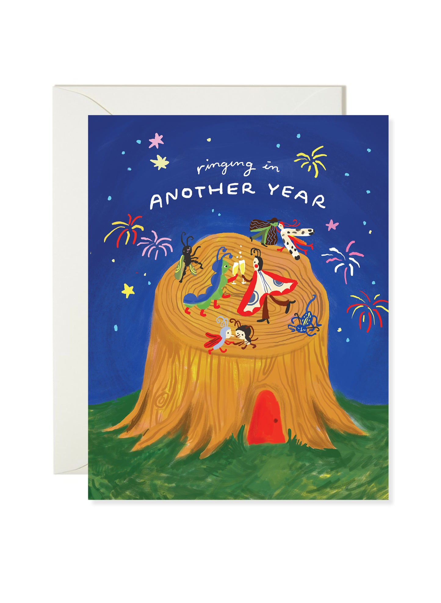 Bug Party New Year Card