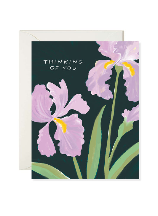 Iris Thoughts Card