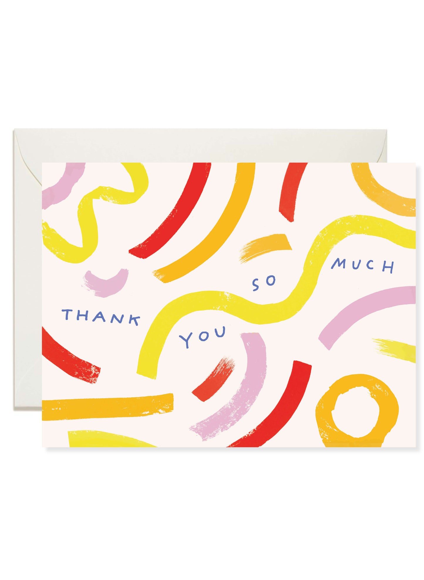 Squiggles Thank You Card