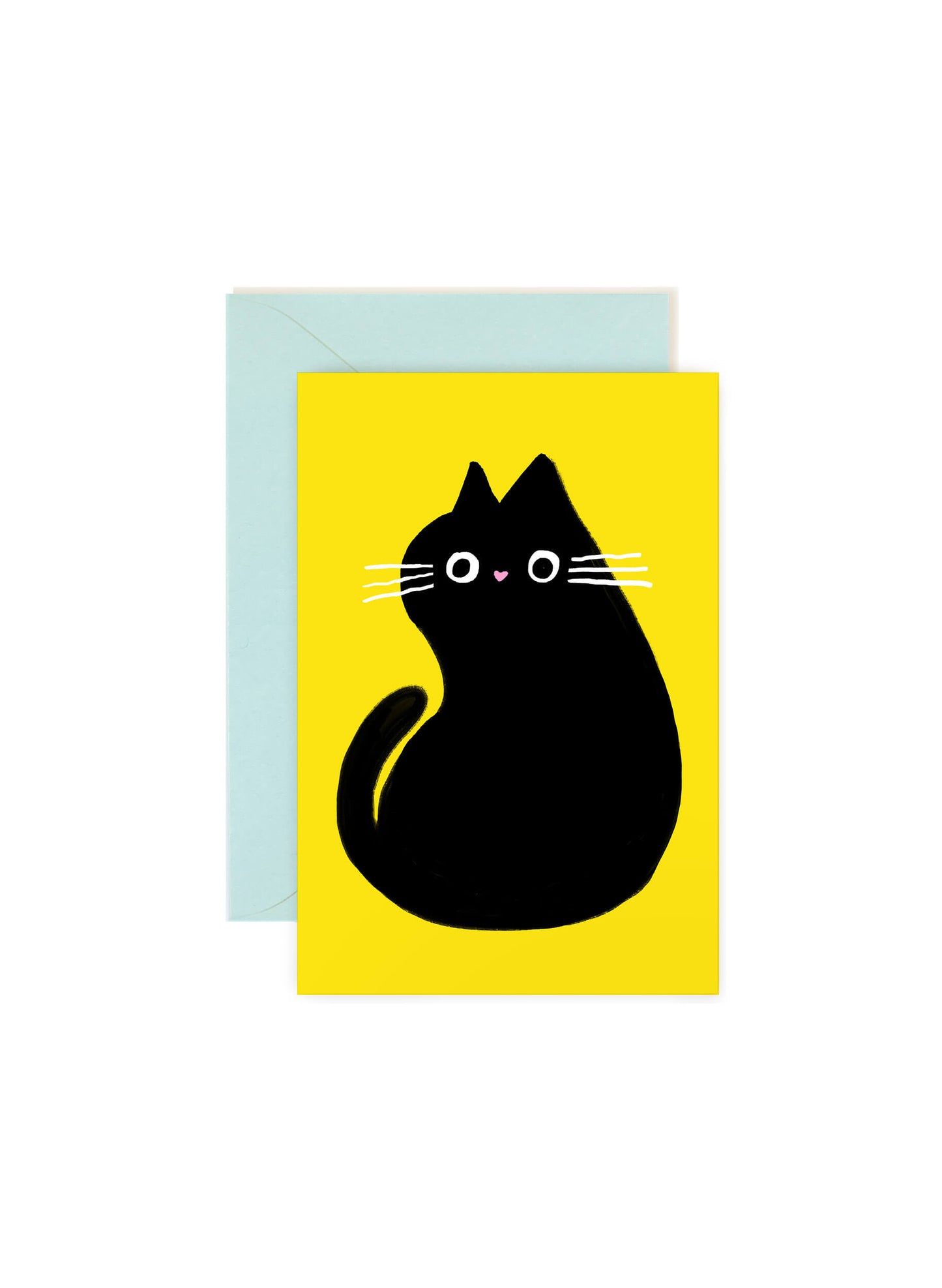Sitting Pretty Cat Mini Note