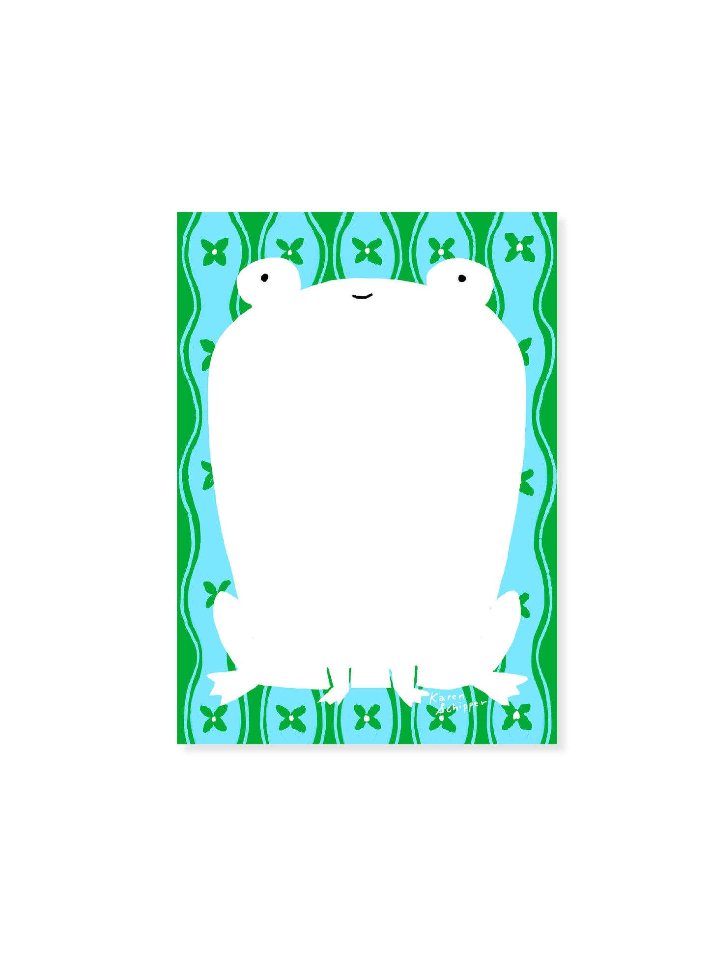 Frances Frog Notepad