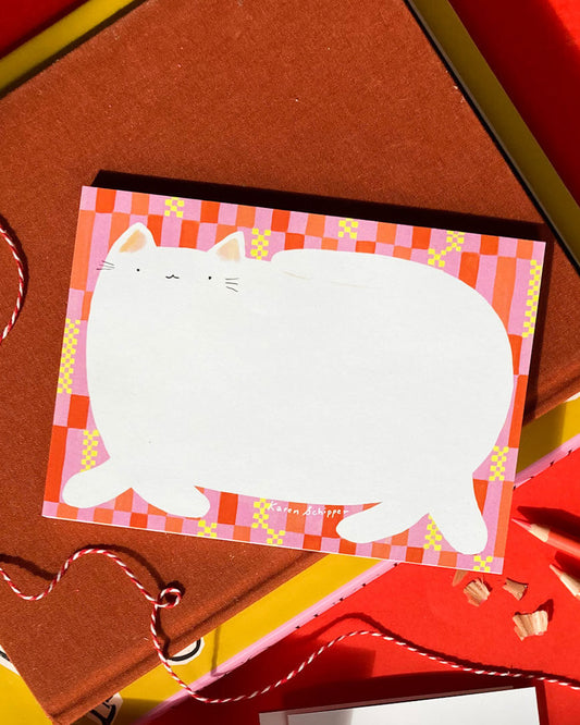 Chester Cat Notepad